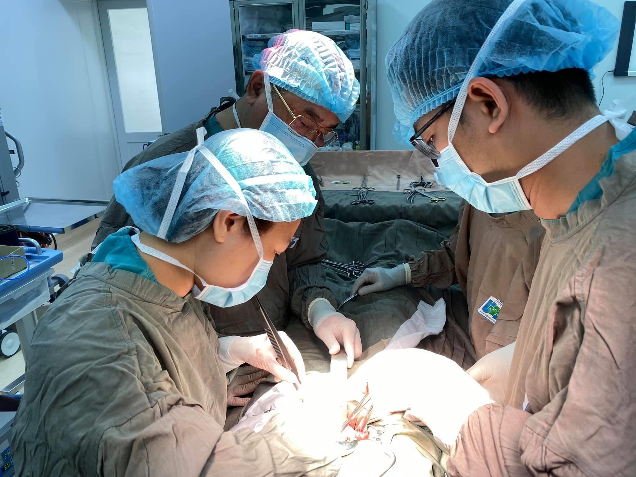 Ca phau thuat '3 trong 1' lan dau tien tai Benh vien Ung buou hinh anh