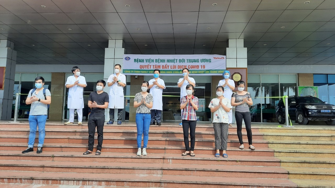 benh nhan Covid-19 khoi benh anh 1