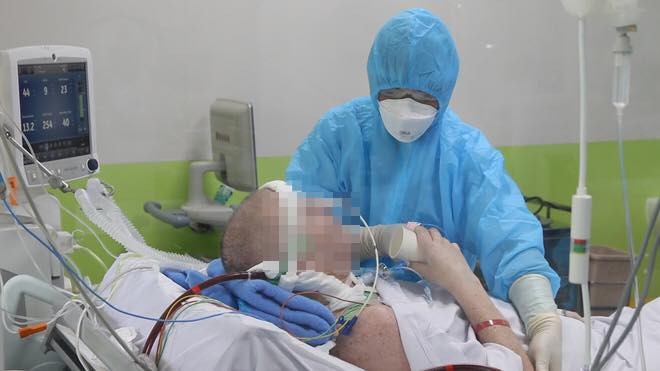 Benh nhan 91 ngoi day, tu viet vao bang hinh anh