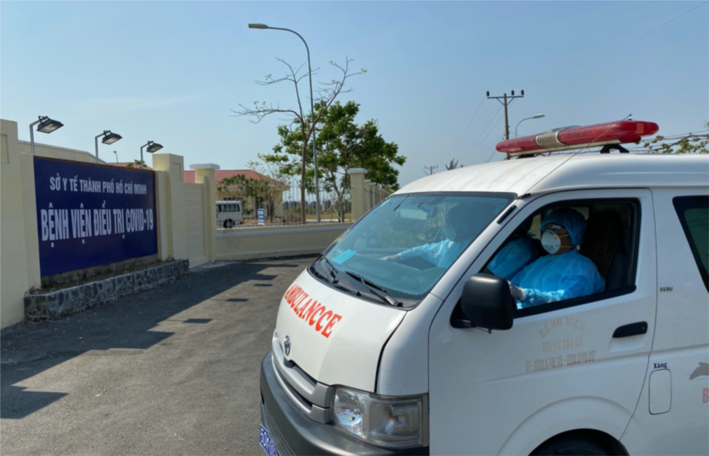 Benh vien dieu tri Covid-19 Can Gio hoat dong tro lai hinh anh