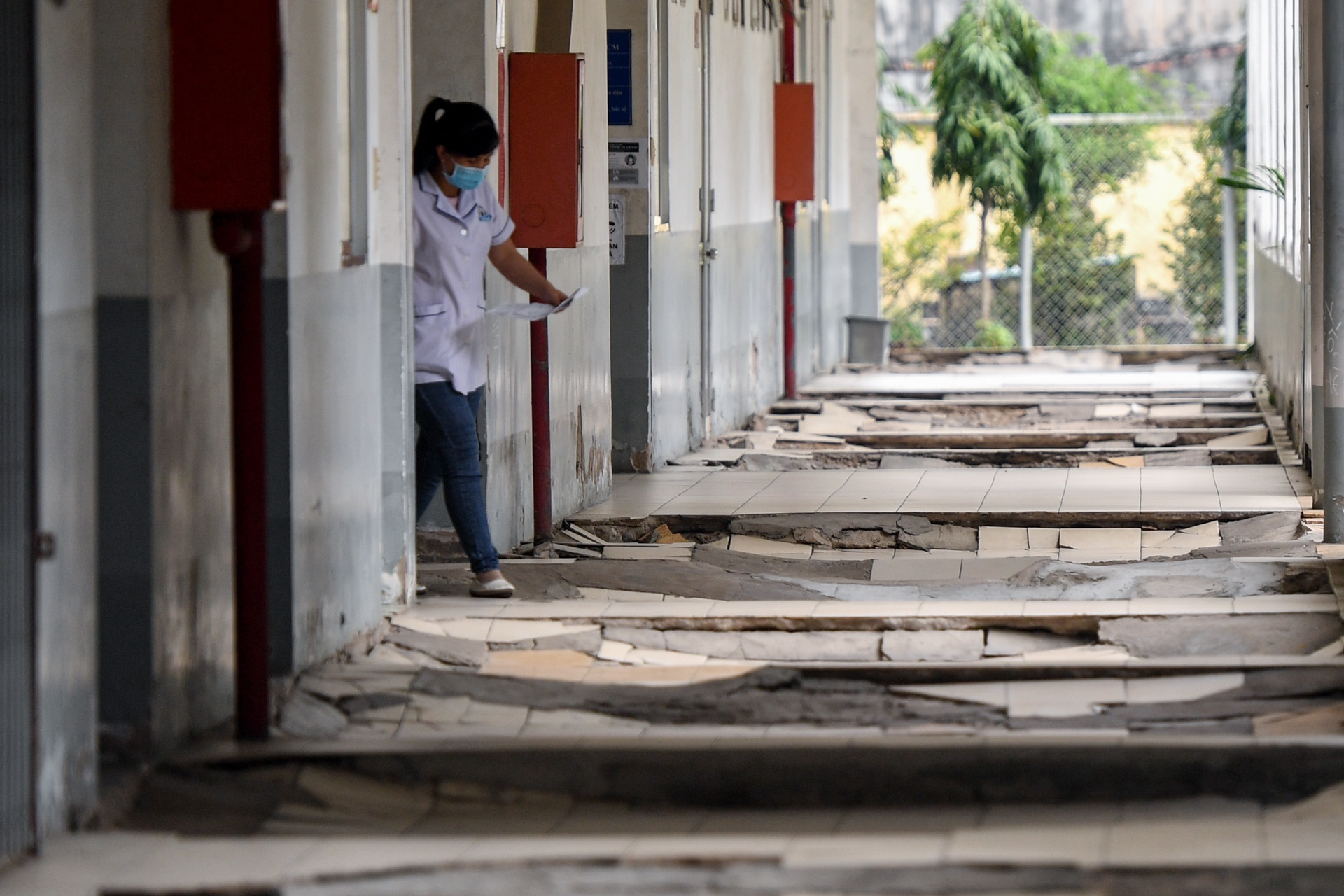 Benh vien Tam than TP.HCM - co so Le Minh Xuan xuong cap anh 1