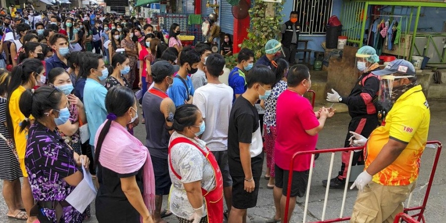 Thai Lan bung phat dich Covid-19 anh 2