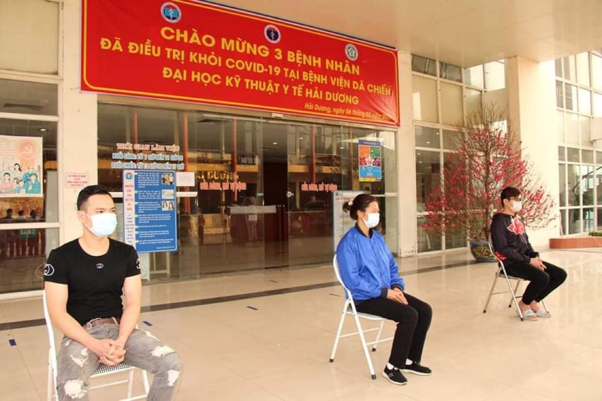 bệnh nhân tại Hải Dương khỏi Covid-19 ảnh 1 benh nhan tai Hai Duong khoi Covid-19 anh 1