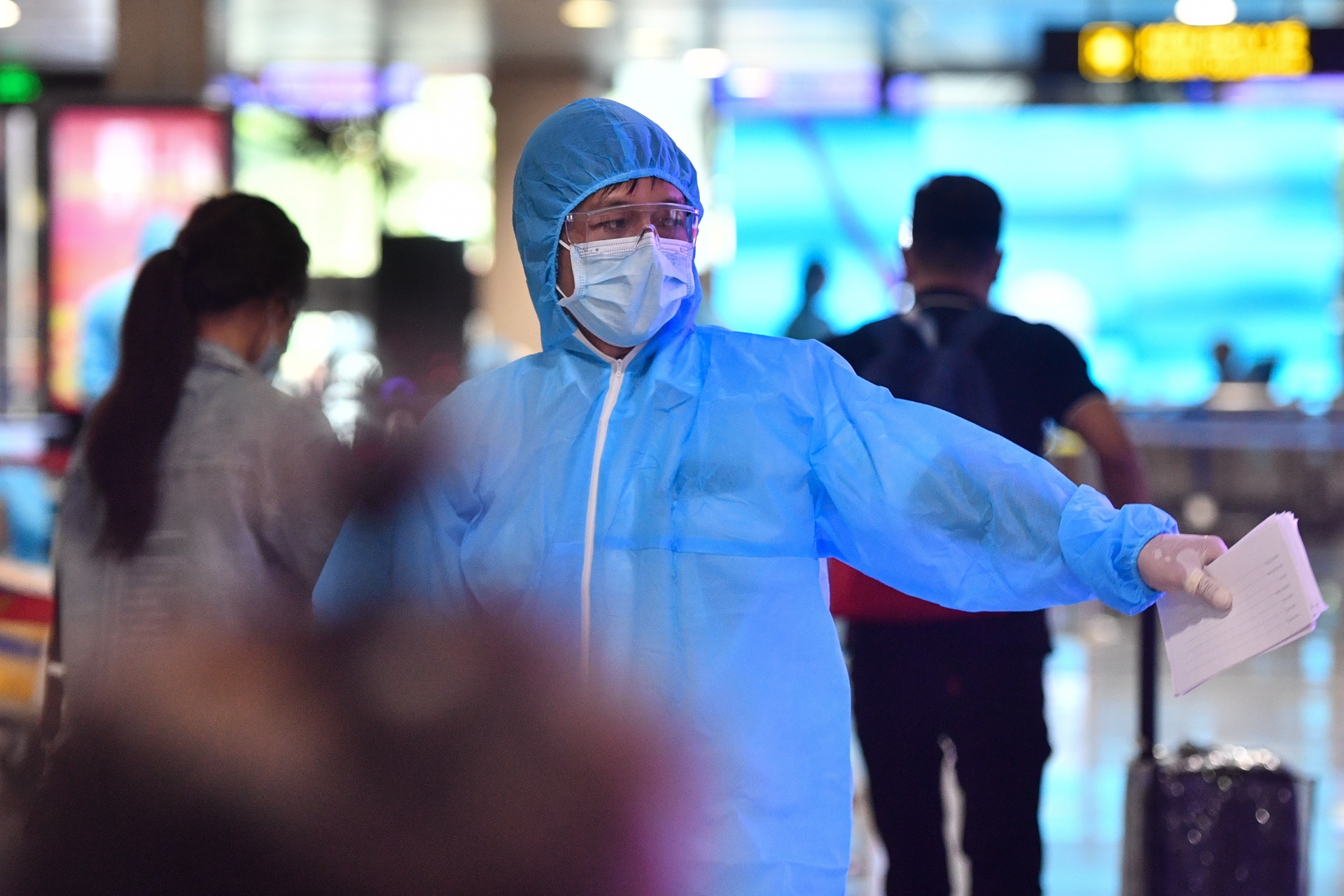 Nguoi tu Ha Noi den TP.HCM khong phai cach ly hinh anh