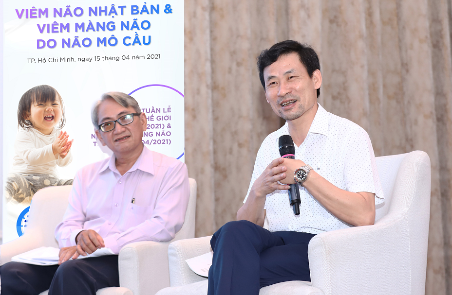 Viem nao Nhat Ban va viem mang nao do nao mo cau anh 1