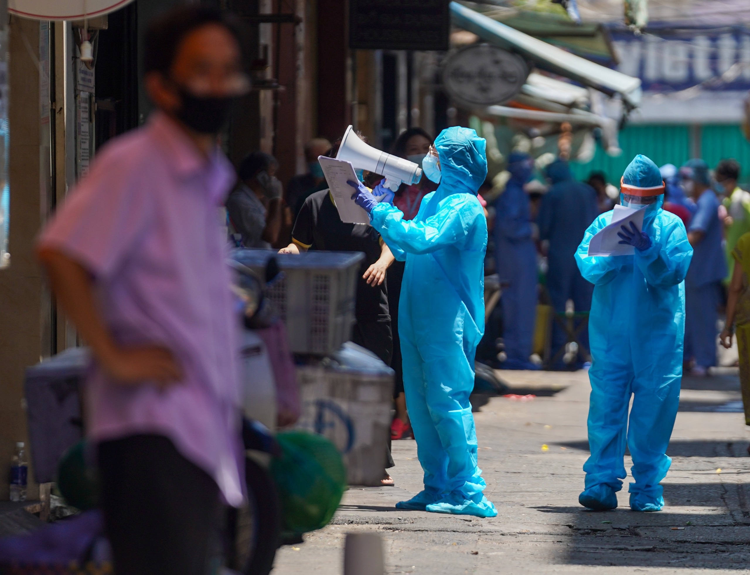 Dich Covid-19 tai TP.HCM anh 1