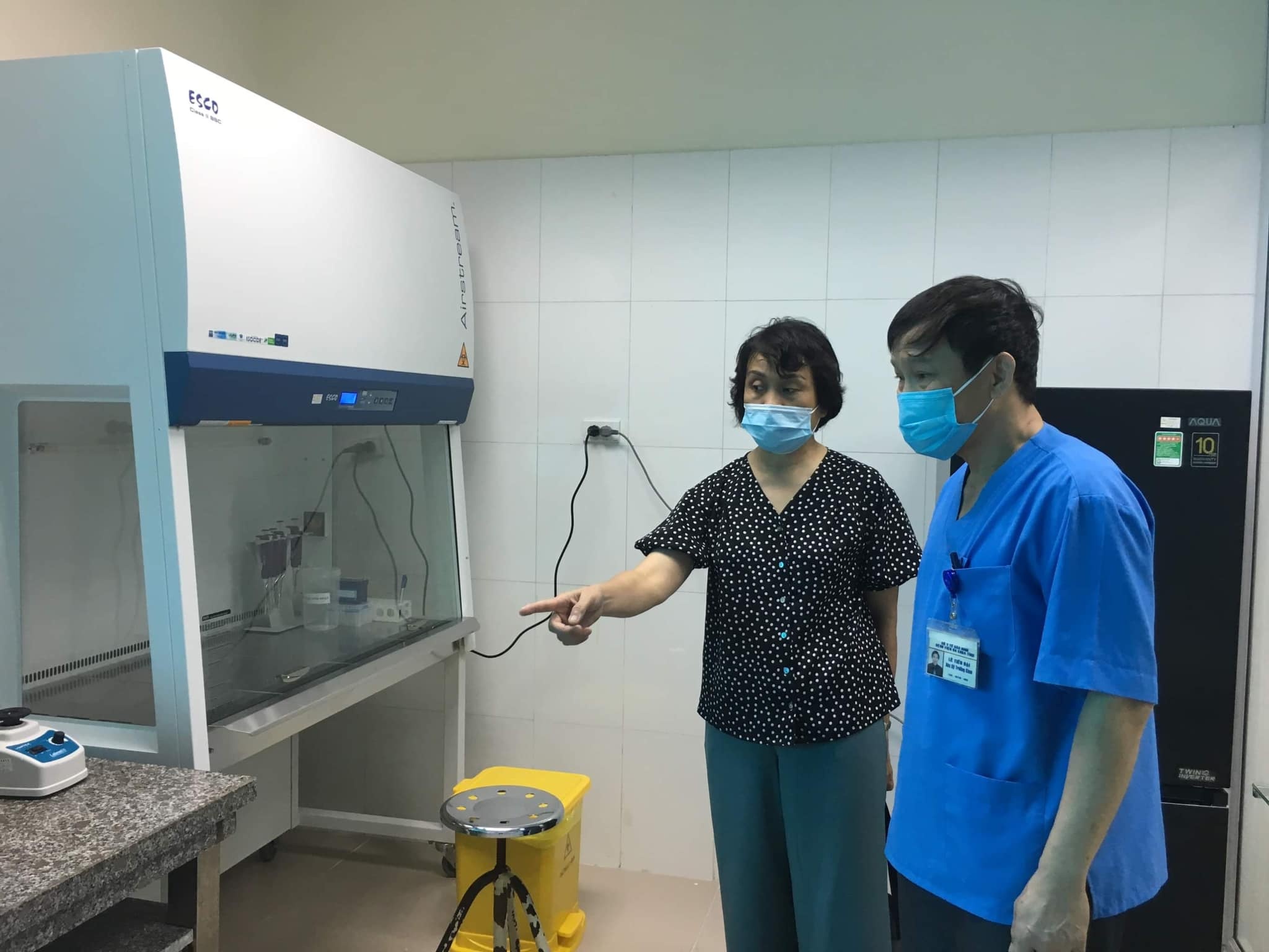 test nhanh Covid-19 tai Bac Giang anh 1