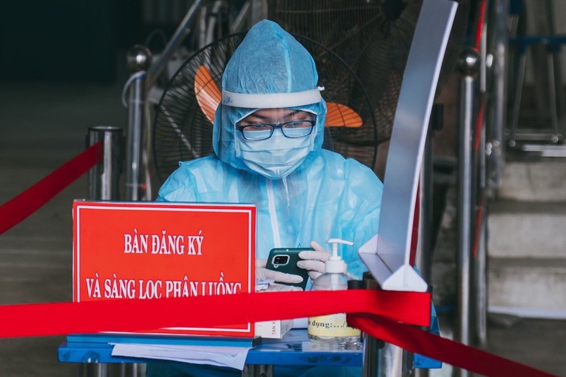 Nu cong nhan o Cong ty PouYuen nghi nhiem nCoV hinh anh