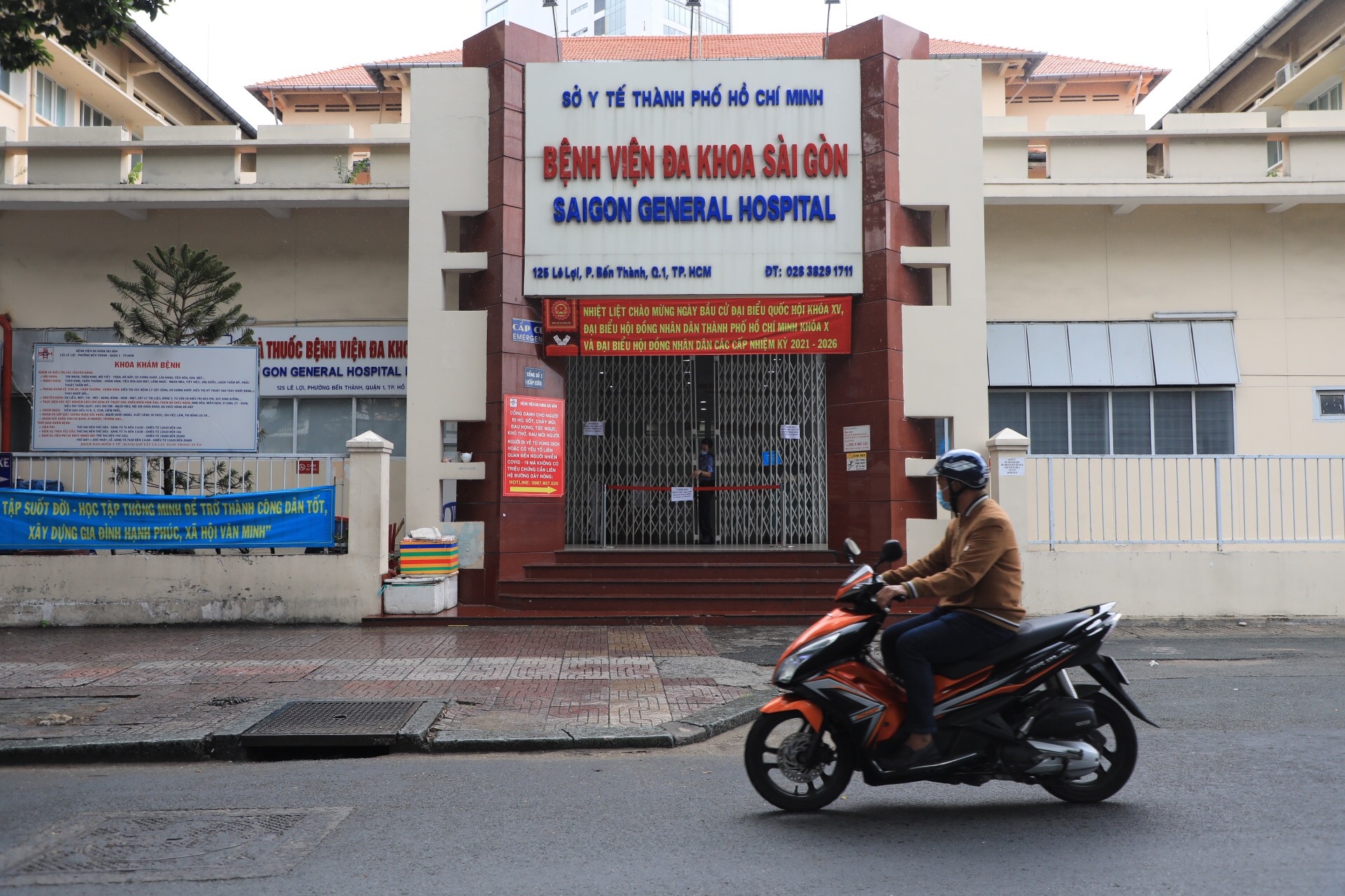 5 F0 den kham, BV Da khoa Sai Gon tam dung tiep nhan benh nhan hinh anh