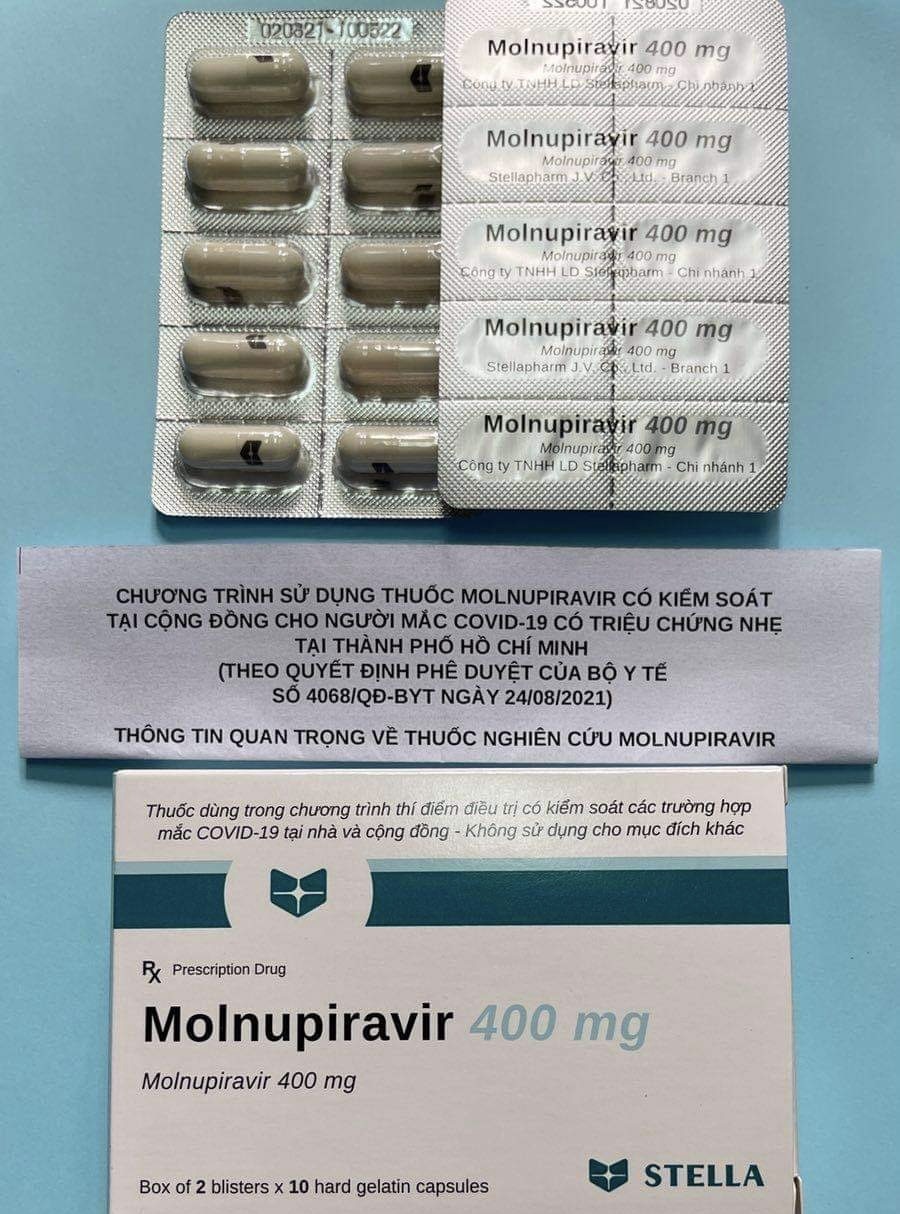 TP.HCM phát thuốc Molnupiravir cho F0 ảnh 1 TP.HCM phat thuoc Molnupiravir cho F0 anh 1