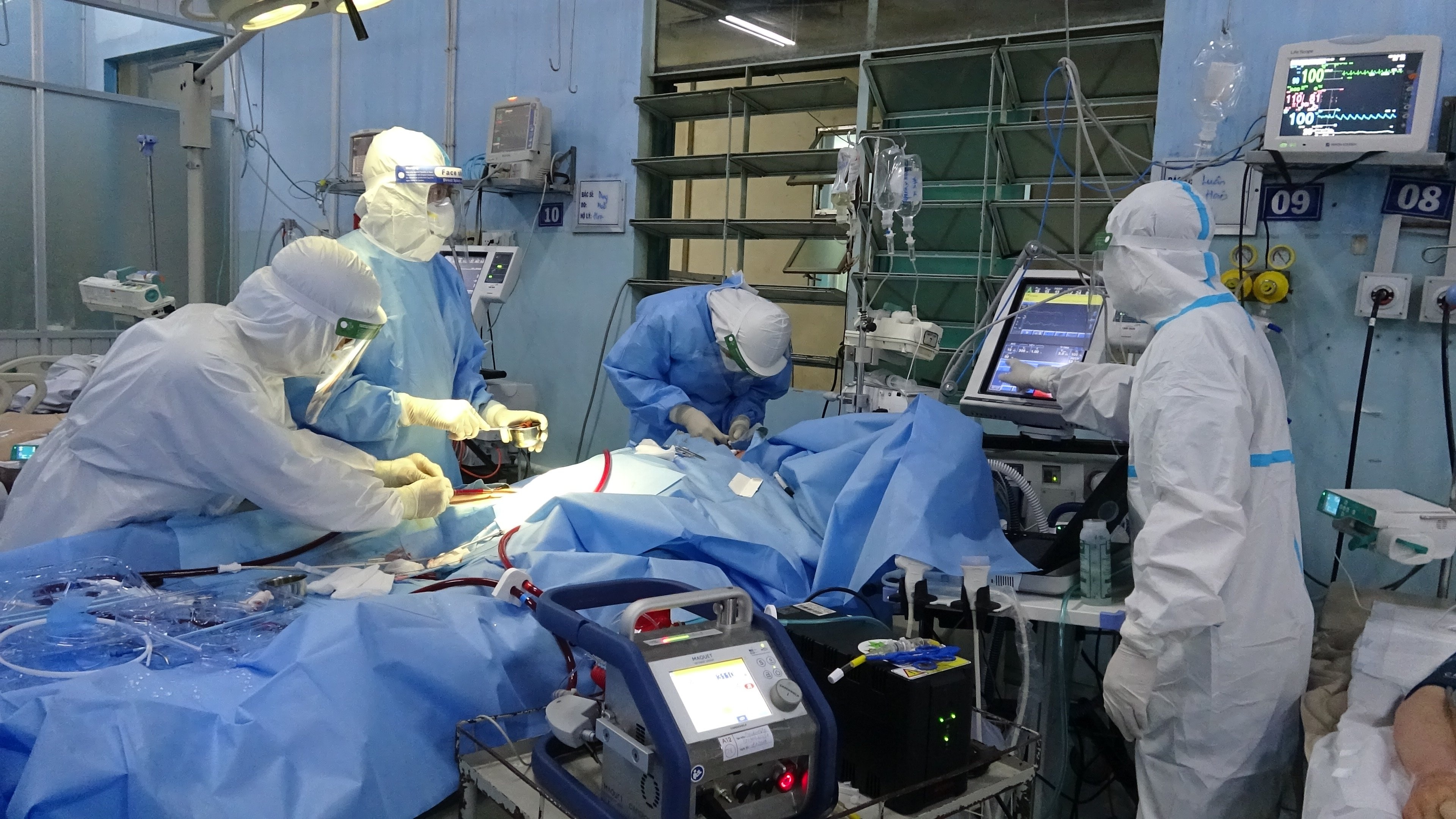 Benh vien Quan y 175 dieu tri Covid-19 anh 1