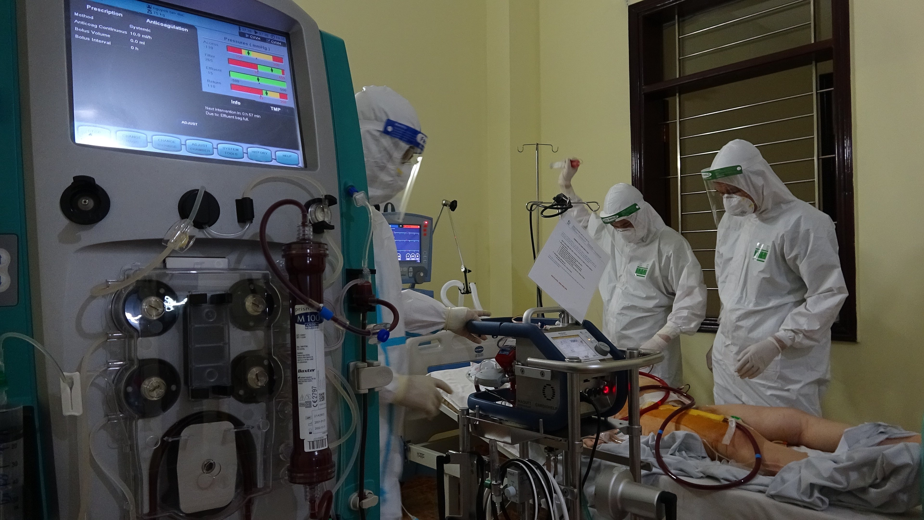 benh nhan chay ECMO anh 1