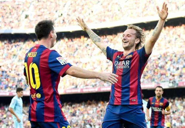 Rakitic có màn ra mắt ấn tượng ngay trong mùa giải đầu tiên. Ảnh: Performgroup. 