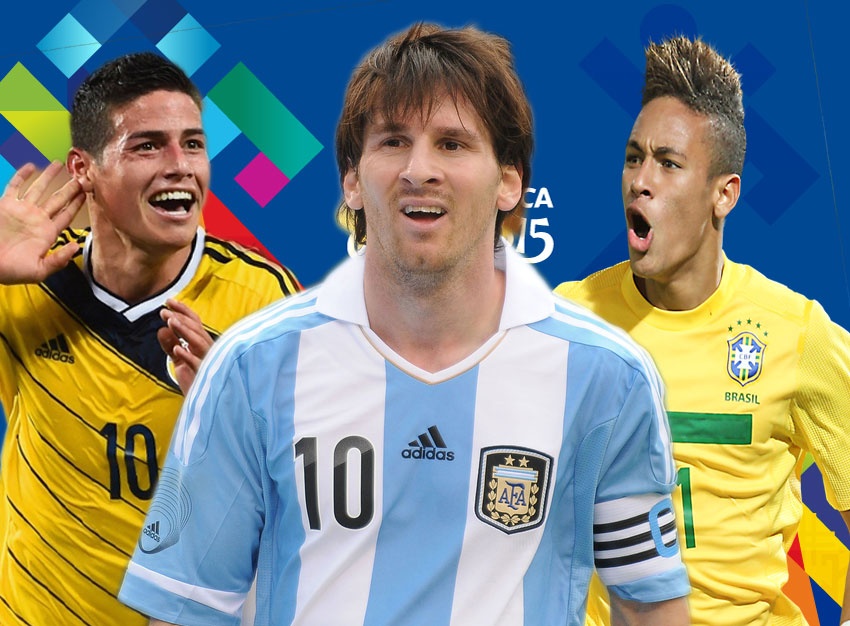 Messi, Neymar sat canh trong doi hinh sieu sao Copa America hinh anh