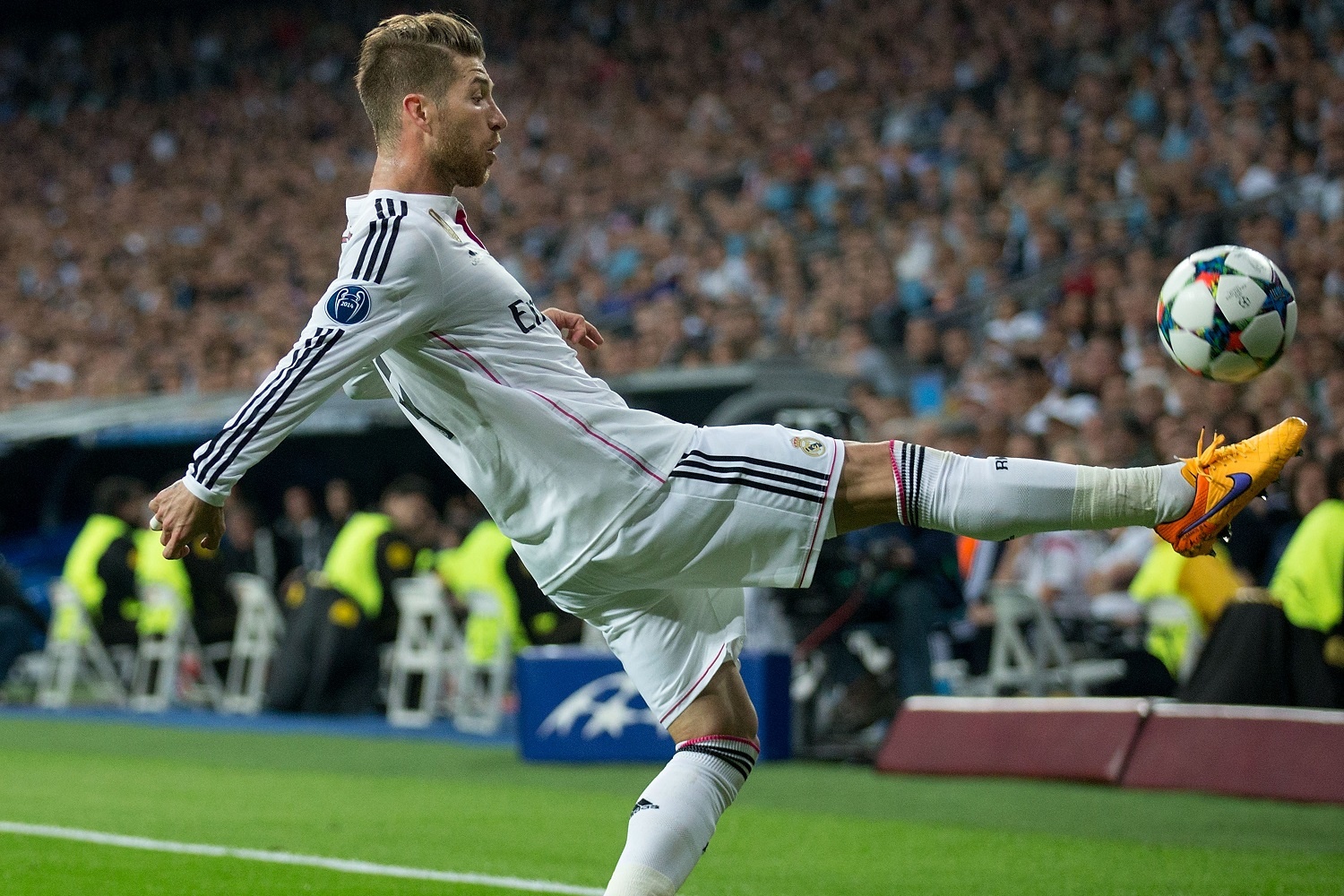 Ramos có thể thi đấu tốt cả ở vị trí tiền vệ. Ảnh: 