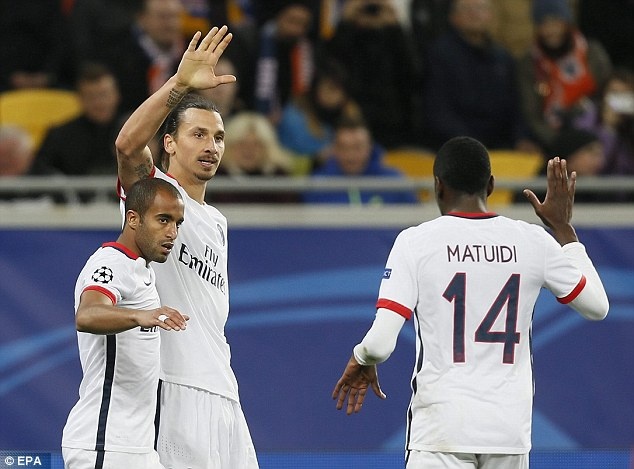 Ibrahimovic cùng đồng đội đang thể hiện phong độ cao trên mọi đấu trường.