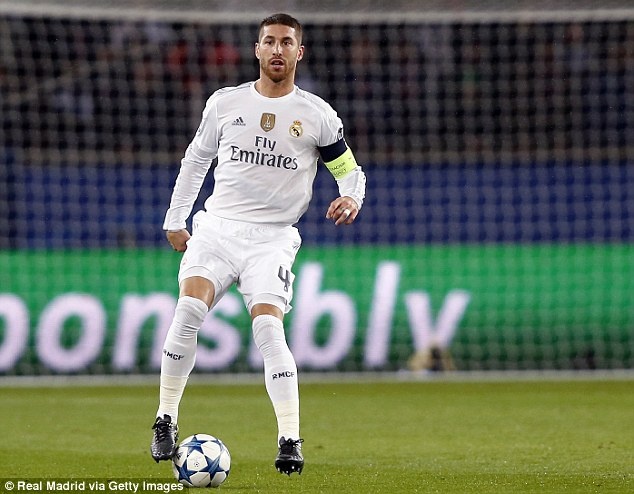 3. Sergio Ramos (Real Madrid): Thất bại trong thương vụ Ramos đã khiến rất nhiều người hâm mộ M.U thất vọng. Dễ hiểu vì họ đã không có cơ hội chiêm ngưỡng tài năng của một trong những trung vệ tốt nhất của bóng đá thế giới. 3 chức vô địch La Liga, 2 Copa Del Rey, 1 Champions League chính là minh chứng cho tài năng và đẳng cấp hàng đầu của thủ quân “Los Blancos”.