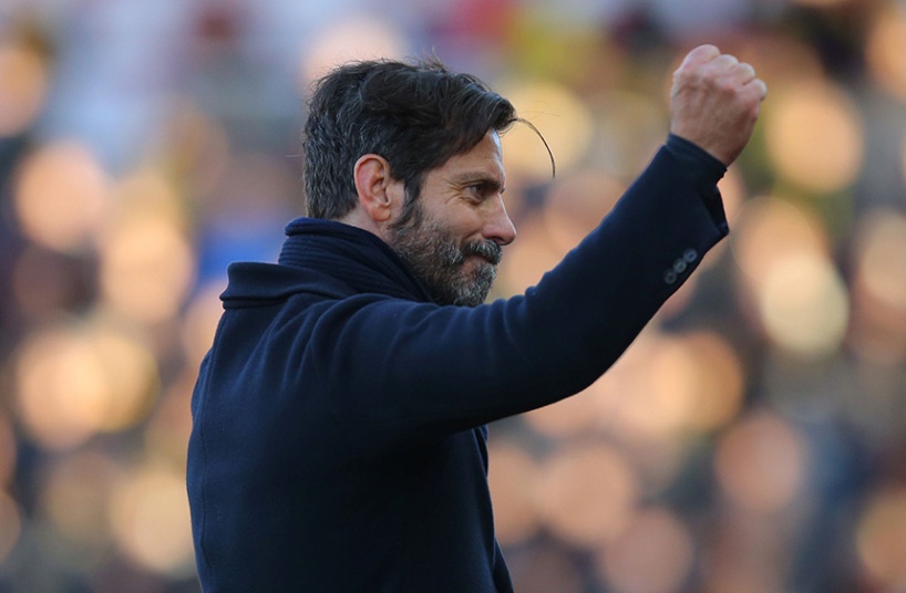 7. Quique Flores (Watford- tỷ lệ: 33/1): Mọi việc đang vô cùng thuận lợi với đội bóng vùng Hertfordshire, một vị trí không quá xa với top 10 cùng sự trơn tru ở mọi tuyến. Quique Flores cần tích lũy thêm điểm số trước khi bước vào chặng đường khó khăn ở tháng 12. Ảnh: PA.