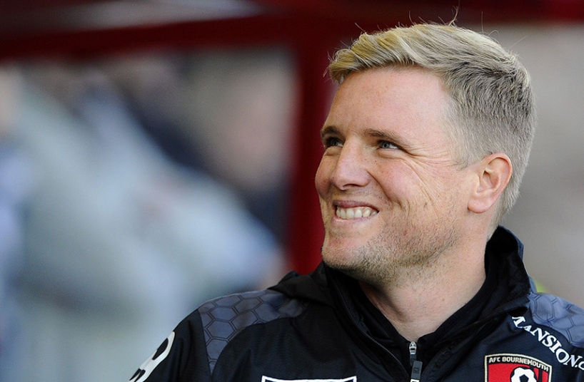 6. Eddie Howe (Bournemouth- tỷ lệ: 20/1): Tân binh của giải Ngoại hạng đang ở vị trí ngay trên nhóm cầm đèn đỏ với khoảng cách vỏn vẹn 2 điểm. Có lẽ, “The Cherries” cần một vị thuyền trưởng dày dạn kinh nghiệm tại đấu trường Premier League để giúp đội bóng hoàn thành mục tiêu trụ hạng càng sớm càng tốt. Ảnh: REX.