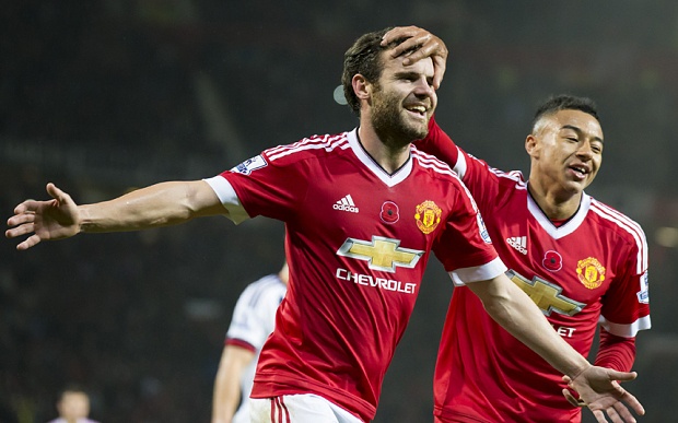 Louis Van Gaal khong hai long voi Jesse Lingard va Juan Mata hinh anh