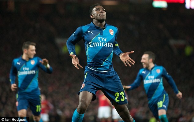 Chân sút 24 tuổi ăn mừng khi ghi bàn vào lưới đội bóng cũ tại bán kết FA Cup mùa giải vừa qua. Ảnh: Mirror.