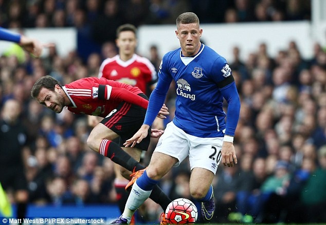 4. Ross Barkley (Everton- 32 lần): Sao mai 21 tuổi đang cho thấy sự tiến bộ vượt bậc trong màu áo “The Toffees” và ĐTQG. Mọi hậu vệ tại Premier League đều hiểu rằng sẽ là sai lầm nếu để “Rooney mới” có khoảng trống. Vì vậy, họ sẽ tìm mọi cách để ngăn cản ngôi sao sinh năm 1993.