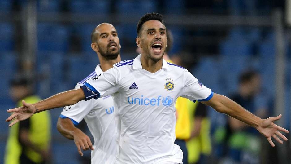 Tiền đạo Eran Zahavi (Maccabi Tel Aviv): Đội bóng đến từ Isarel chỉ có duy nhất 1 bàn thắng sau 6 trận tại vòng bảng Champions League.