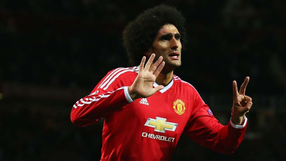 Tiền vệ trung tâm Marouane Fellaini (Manchester United): Tại cúp C1 mùa giải năm nay, tuyển thủ Bỉ đã ra sân 6 lần nhưng hầu hết đều từ băng ghế dự bị. Không ghi được bàn thắng nào, cựu sao Everton còn bị chỉ trích thậm tệ vì màn trình diễn kém cỏi trong trận thua 2-3 trước Wolfsburg ở vòng đấu cuối cùng.