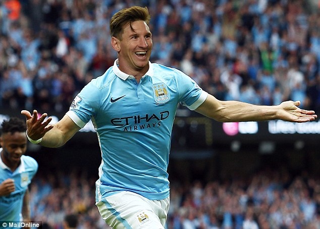 Messi đến Man City ảnh 1 Messi den Man City anh 1