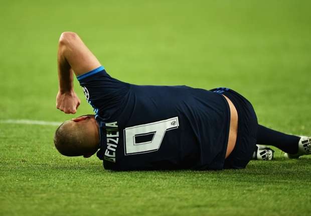 Benzema chan thuong anh 1