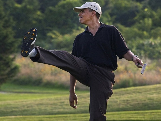 Obama yeu the thao anh 8