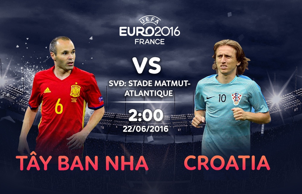 Tay Ban Nha vs Croatia: Khong khoan nhuong hinh anh