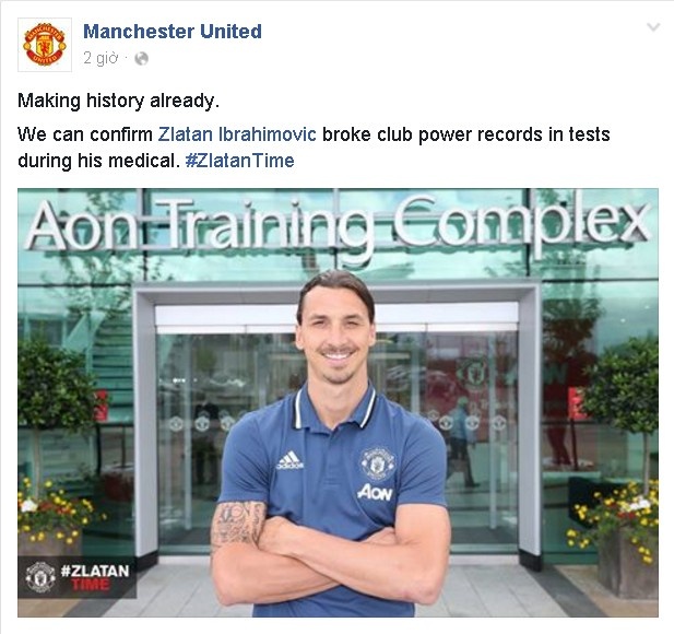 ibrahimovic pha ky luc tai MU anh 1