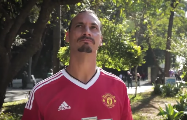 Clip vui ve do ba dao cua Ibrahimovic hinh anh