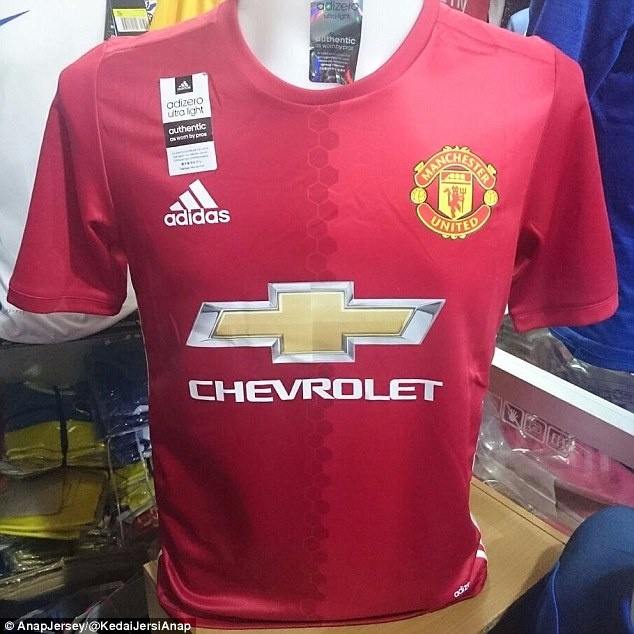 áo đấu mùa mới của MU ảnh 1 ao dau mua moi cua MU anh 1