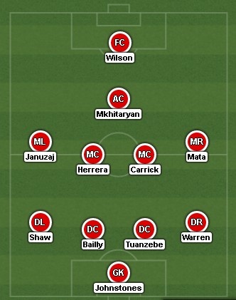 doi hinh tran dau dau tien cua mourinho anh 1