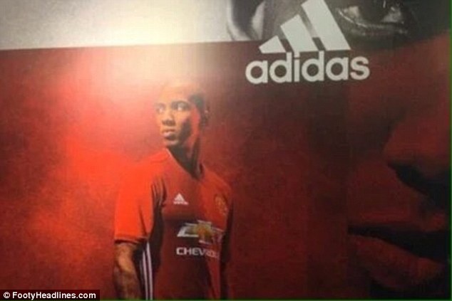 áo đấu mùa mới của MU ảnh 2 ao dau mua moi cua MU anh 2