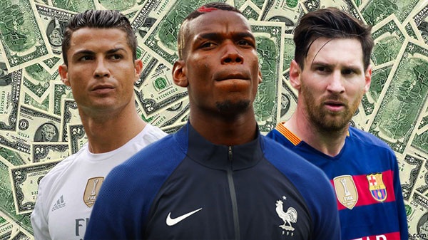 Pogba sap lot top 10 cau thu huong luong cao nhat the gioi hinh anh