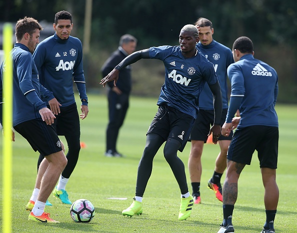 Pogba rang ro trong buoi tap dau tien o MU anh 3