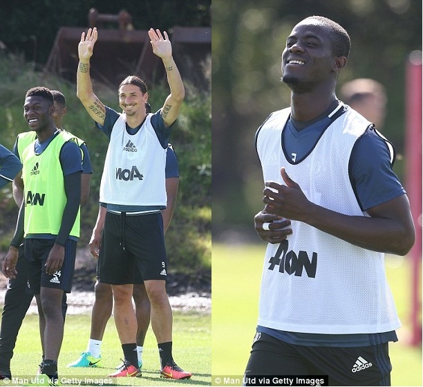 Pogba,  Bailly than thiet trong buoi tap anh 12