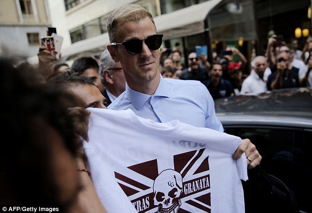 Joe Hart  ra mat Torino anh 2