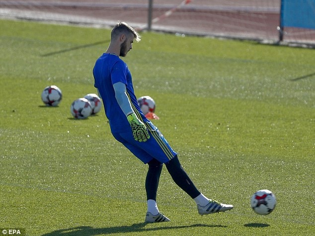 tay ban nha tap luyen anh 2