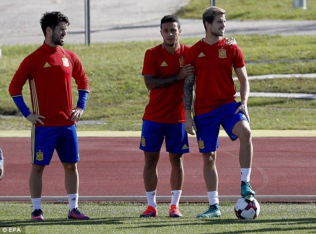 tay ban nha tap luyen anh 7