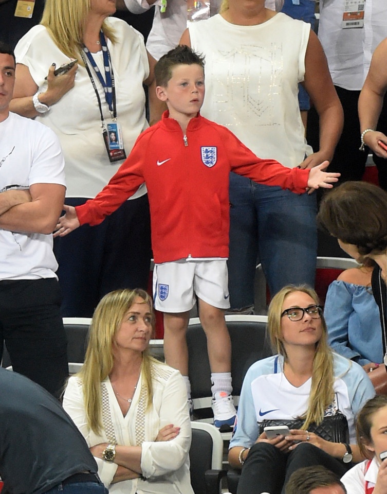 con trai rooney gia nhập MU ảnh 2 con trai rooney gia nhap MU anh 2