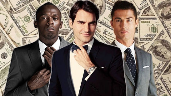 Ronaldo bi Roger Federer bo xa ve gia tri thuong hieu hinh anh