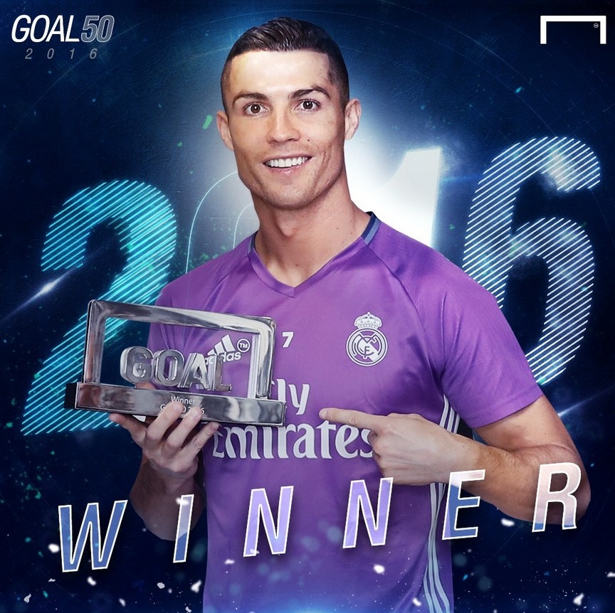 ronaldo gianh giai Goal 50 anh 11