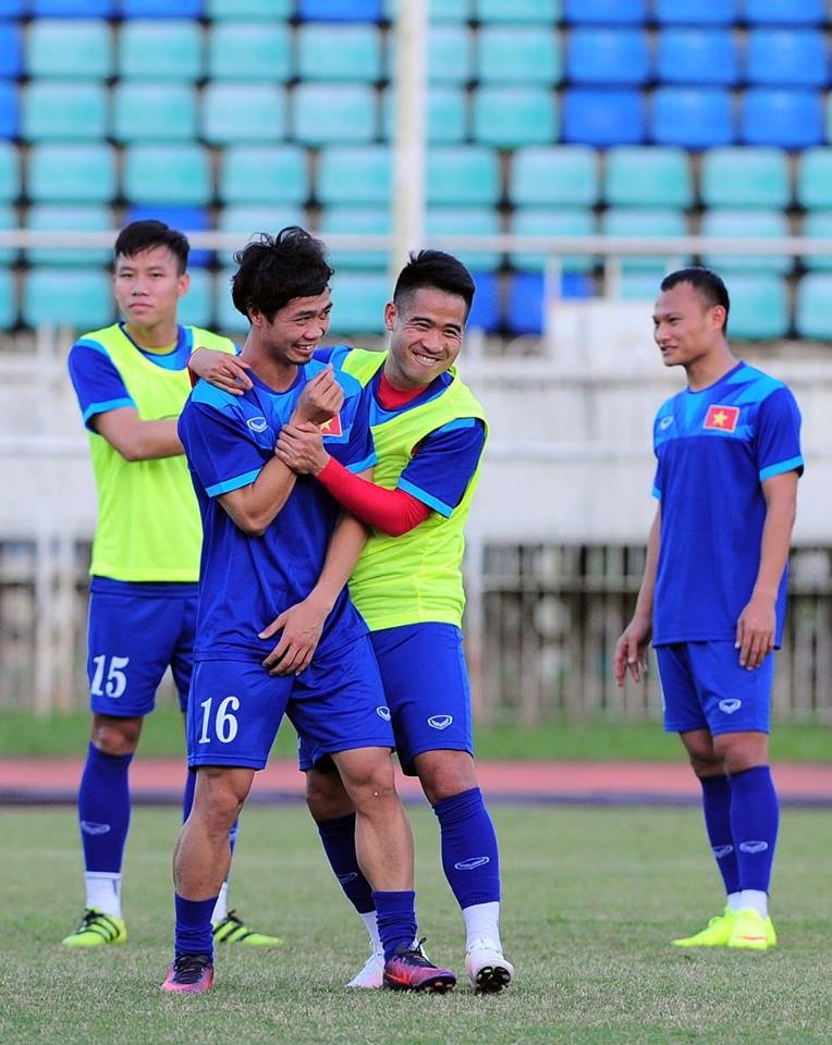 Chùm ảnh buổi tập tuyển Việt Nam ảnh 7 Chum anh buoi tap tuyen Viet Nam anh 7