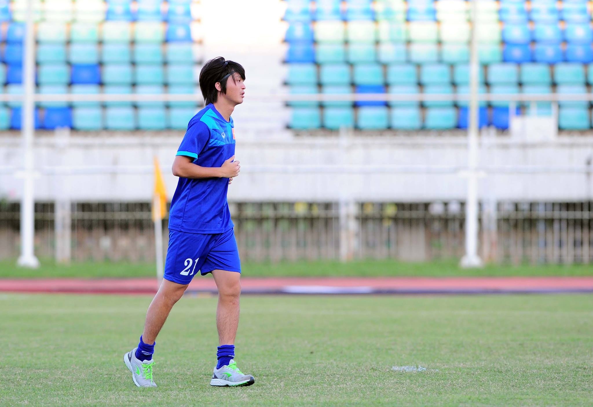 Chùm ảnh buổi tập tuyển Việt Nam ảnh 4 Chum anh buoi tap tuyen Viet Nam anh 4