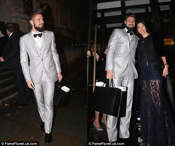 Beckham chup anh voi Giroud anh 3