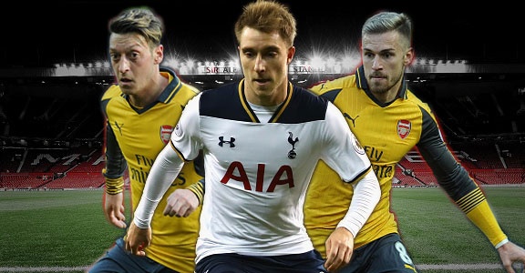 Oezil, Ramsey vao doi hinh te nhat vong dau Premier League hinh anh